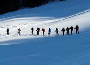 raquetas de nieve